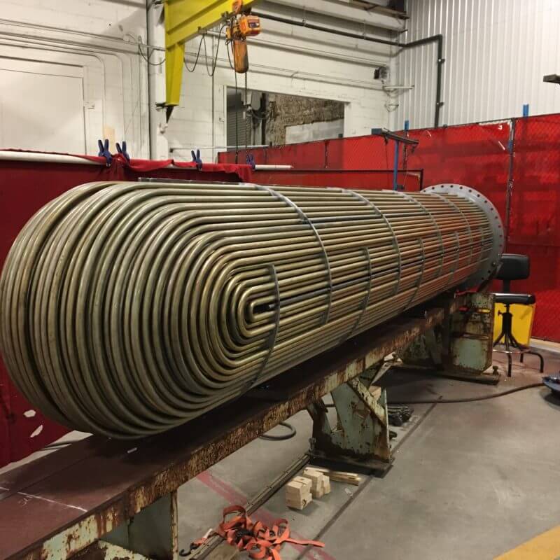 Naval Brass Tube Bundles Heat Exchangers Tipo Heat Exchangers