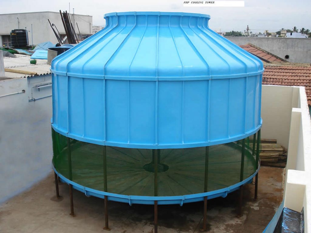 FRP Bottle Shape Cooling tower