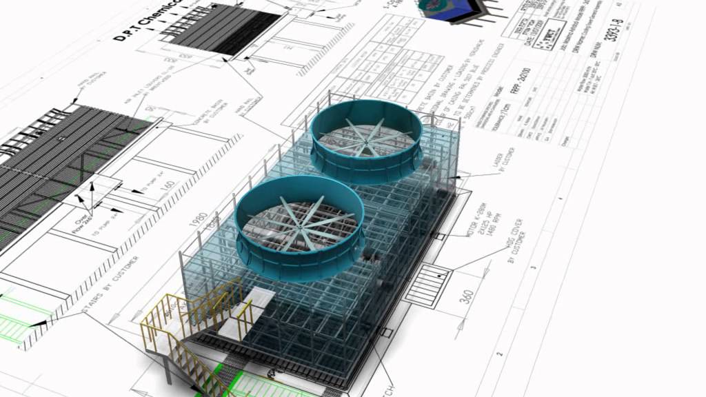 Pultruded frp cooling tower manufacturer in UAE Tipo Heat Exchangers