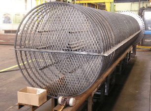 EM baffles heat exchangers