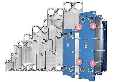 PHE Heat Exchangers with removable plates